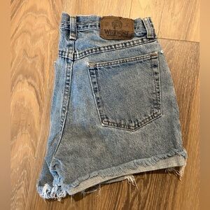 Wrangler Light Blue Denim Jean Shorts
